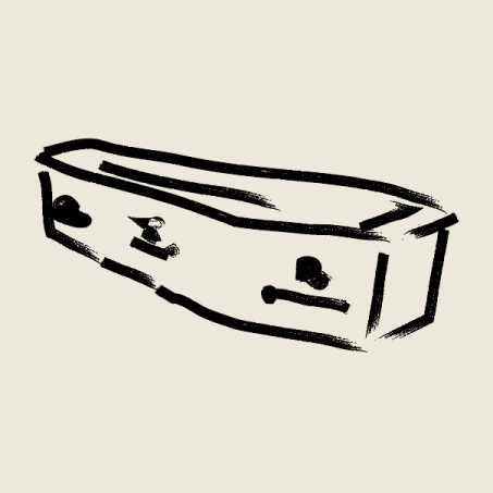Coffin Centred Grey
