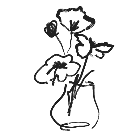 Flowers Centred White