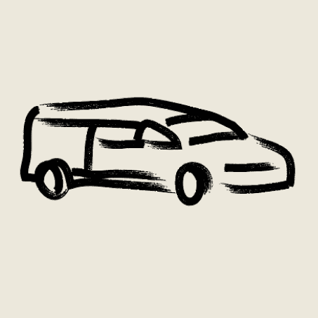 Hearse Centred Grey