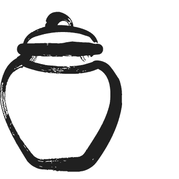 Ash Urn Left